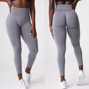 NVGTN Grey Curve Seamless Leggings